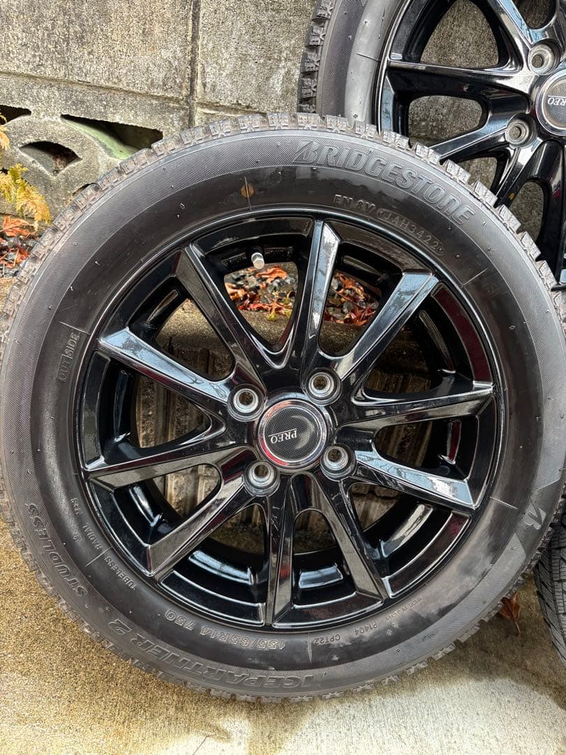 155/65R14 スタッドレスタイヤ 4本セット