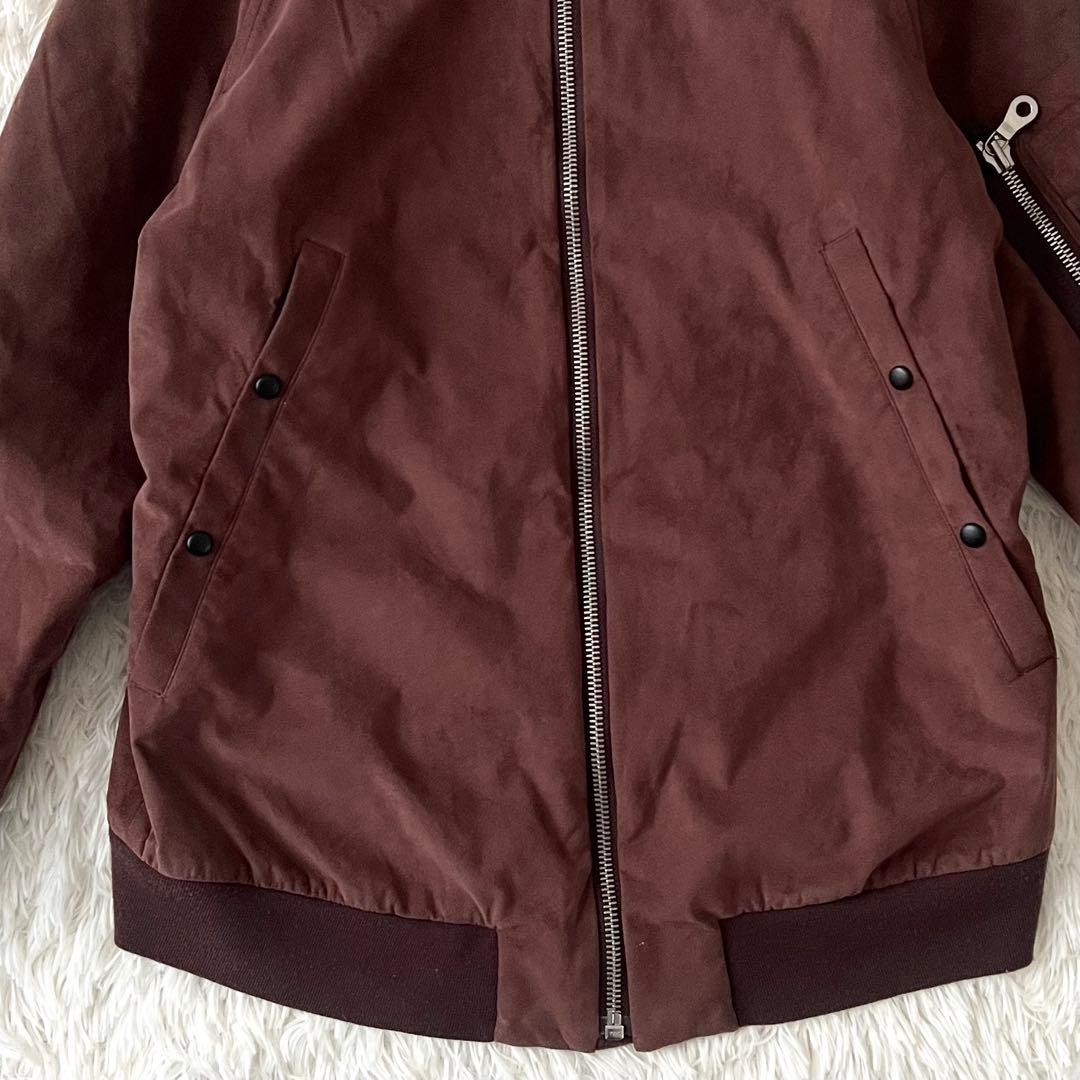 Paul Smith フェイクスエード ブルゾン L 裏地花柄