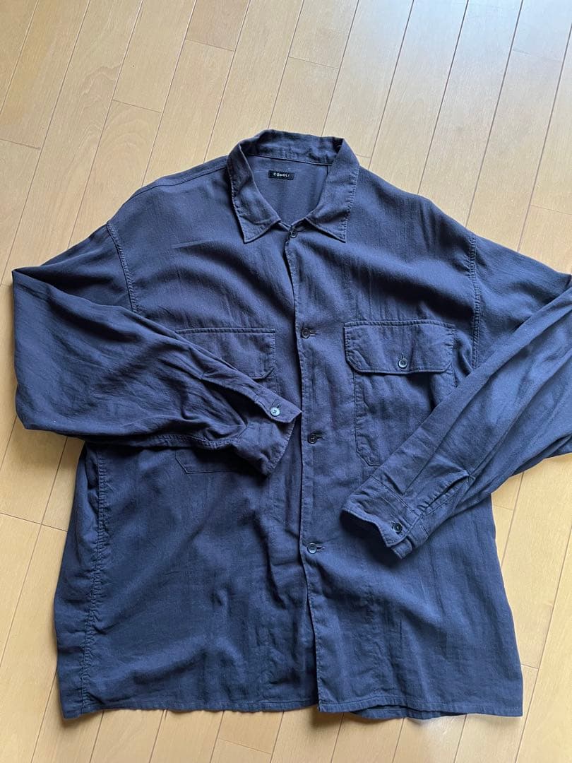 COMOLI ベタシャン ワークシャツ 現在特価中 11日まで！