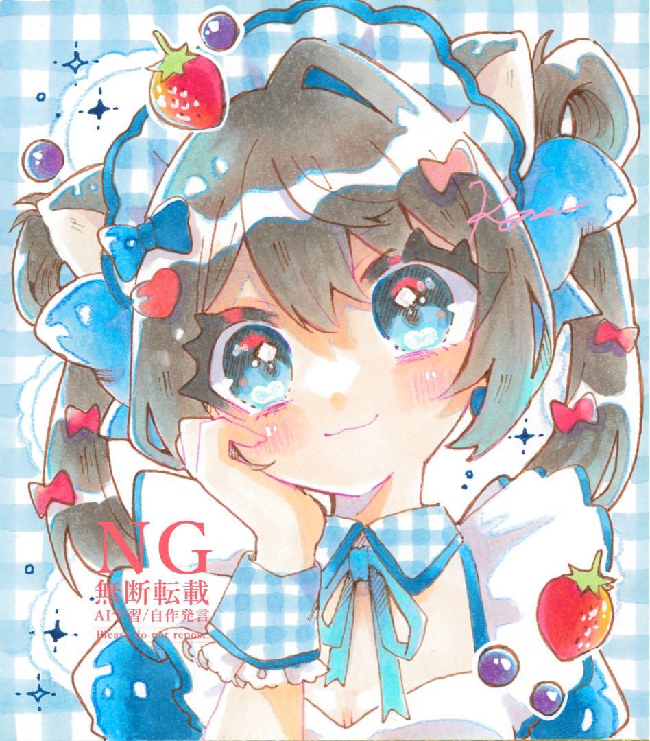 オリジナル 手描きイラスト