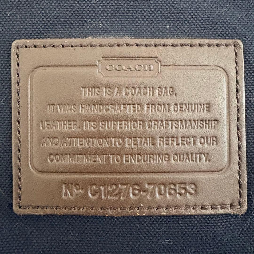 COACH レザー トートバッグ リバーシブル