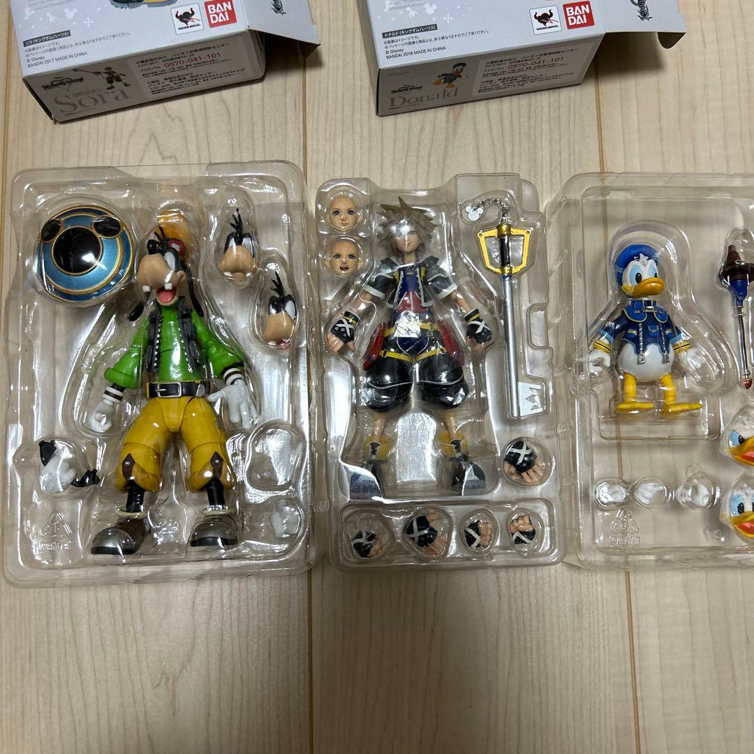 キングダムハーツs.h.figuartsフィギュアセット
