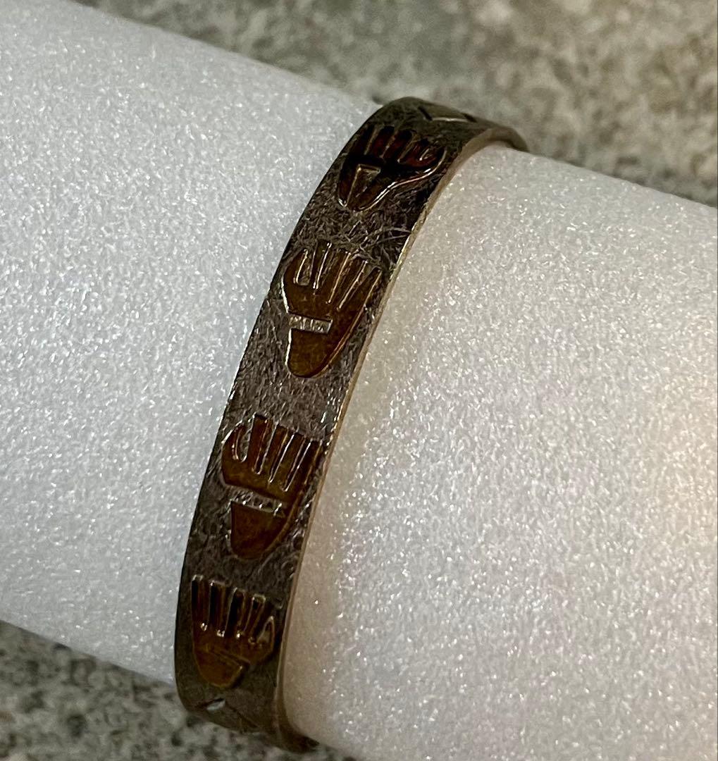 スターリングシルバー 14Kゴールド ブレスレット