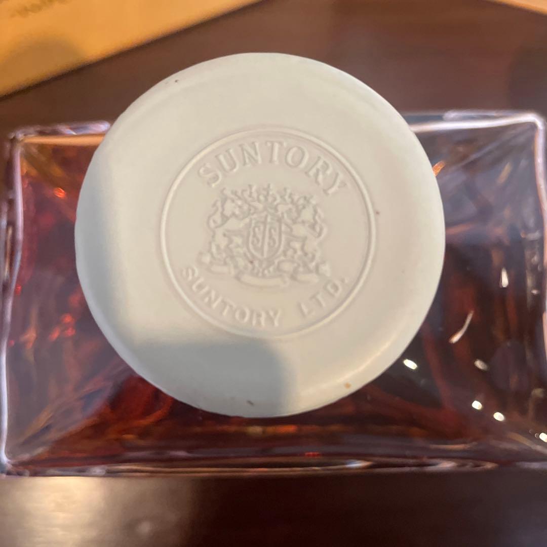 SUNTORY WHISKY IMPERIAL／ガラス栓＆冊子＆箱あり／未開栓