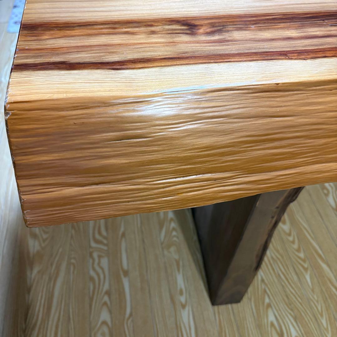 一枚板　テーブル　無垢材　杉