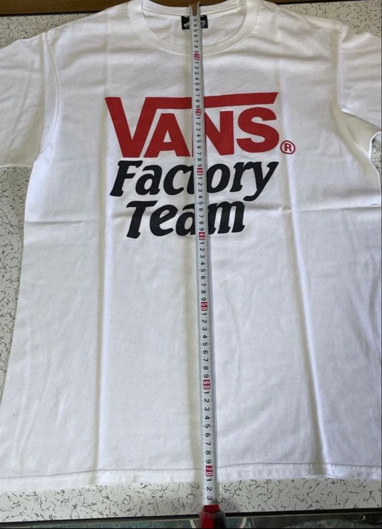 VANS Factory Team Tシャツ L ホワイト HERO キムタク着
