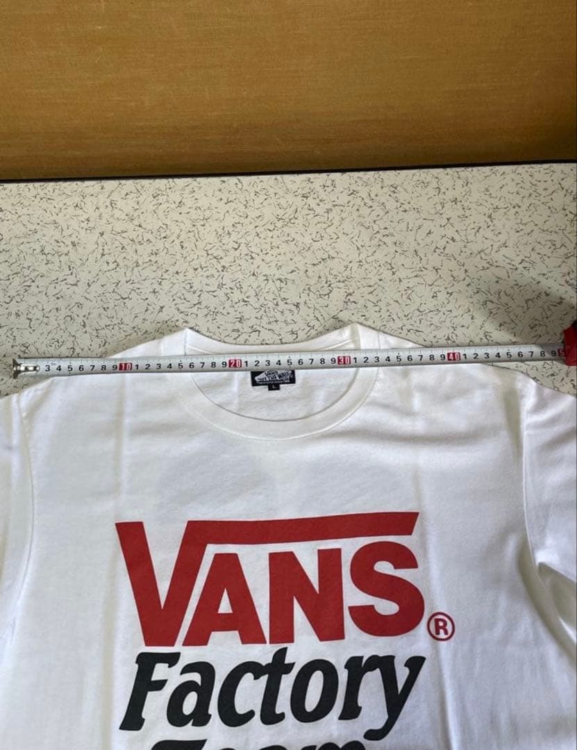 VANS Factory Team Tシャツ L ホワイト HERO キムタク着