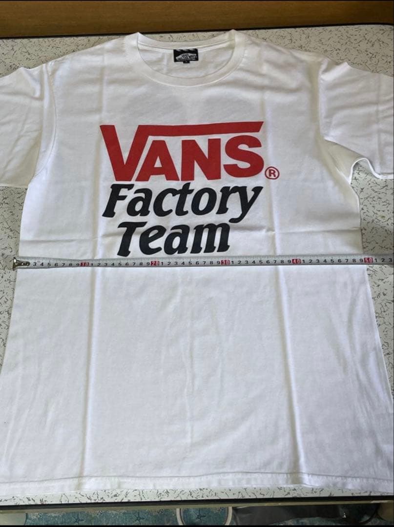 VANS Factory Team Tシャツ L ホワイト HERO キムタク着