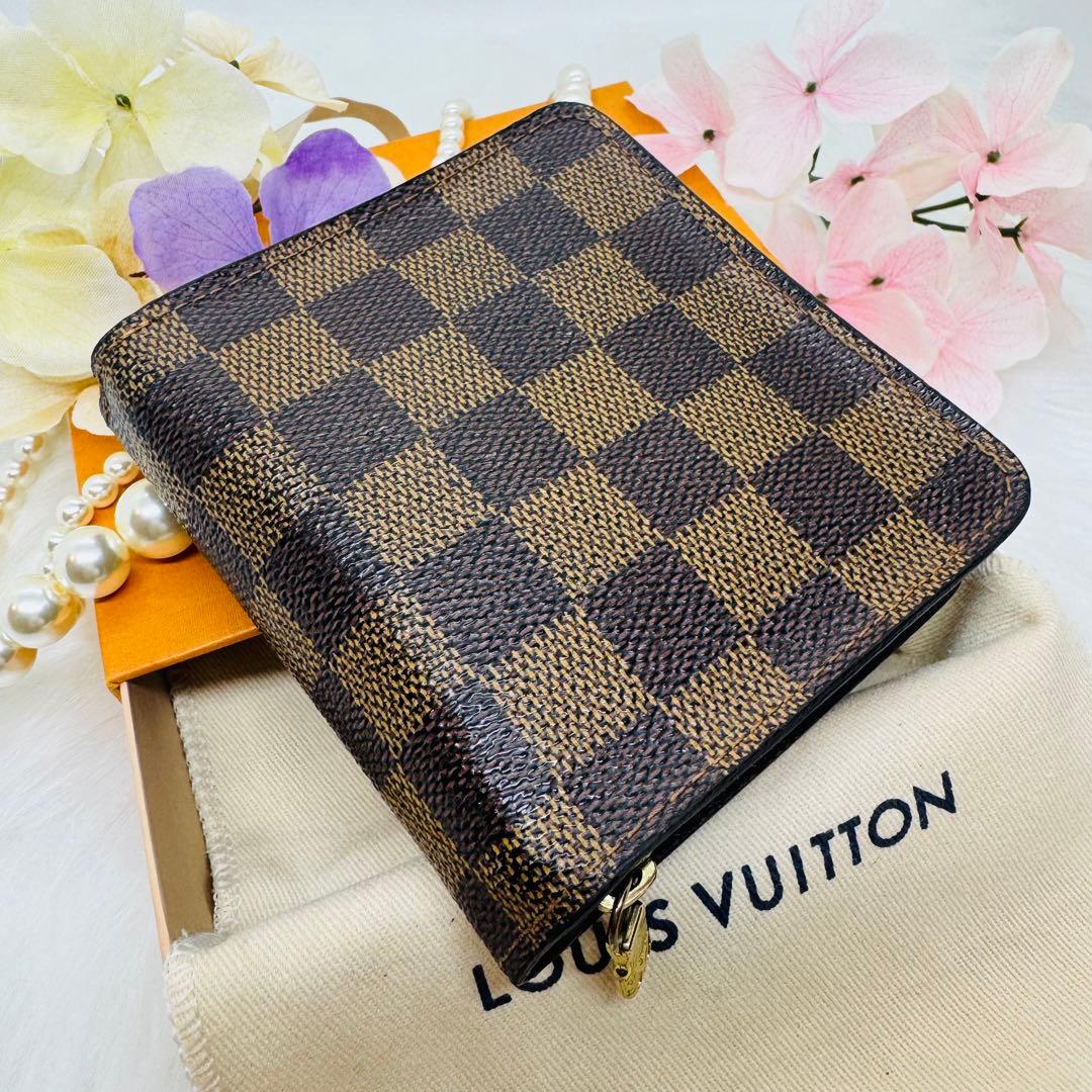 ルイヴィトン LOUIS VITTON コンパクトジップ ダミエ N61668