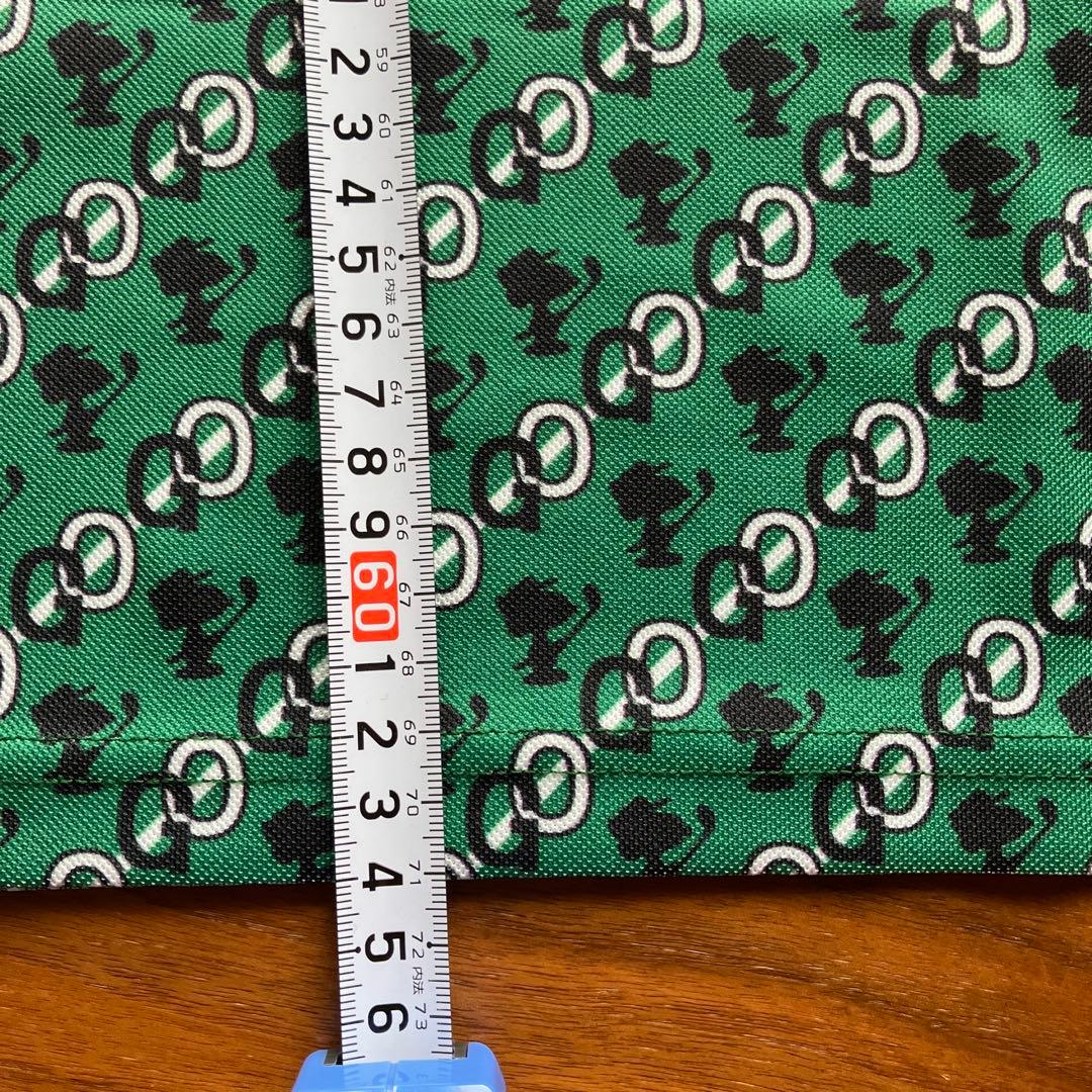 SNOOPY 緑色ポロシャツ・ショートパンツセット