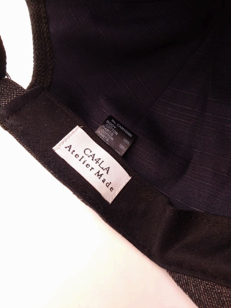 Atelier Made CA4LA　デニム　キャップ　美品