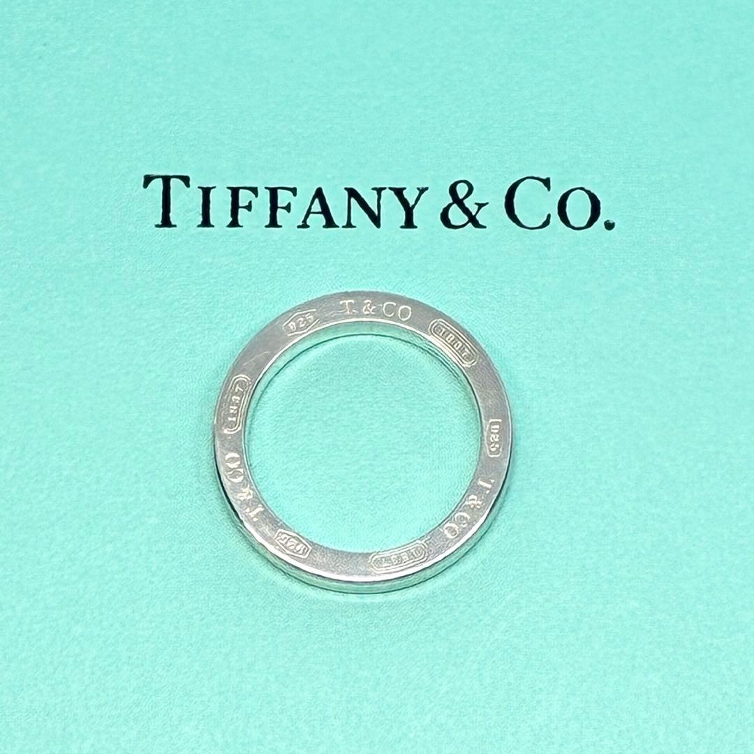 Tiffany ナローリング 1837 コレクション シルバー925 US6.5