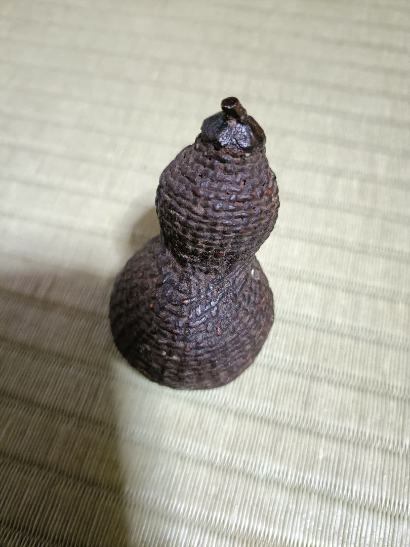 紙縒編みひょうたん香合