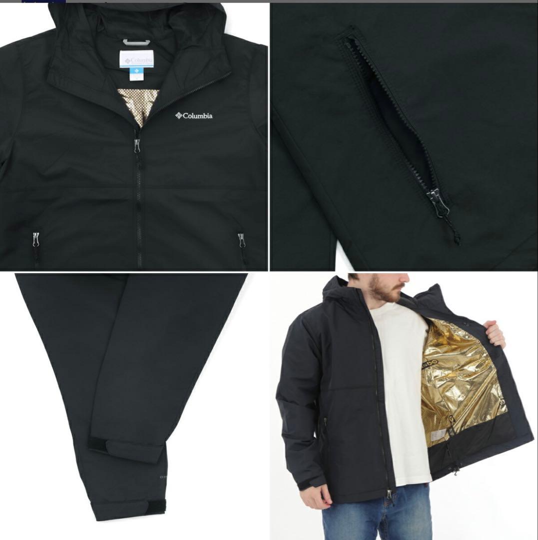 美品 コロンビア レイクパウエル 2 ジャケットXE8964 XL ブラック