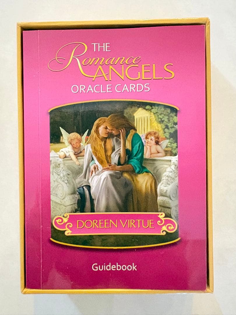 【正規品美品】ロマンスエンジェルオラクルカード金縁 日本語版 解説書付/絶版品