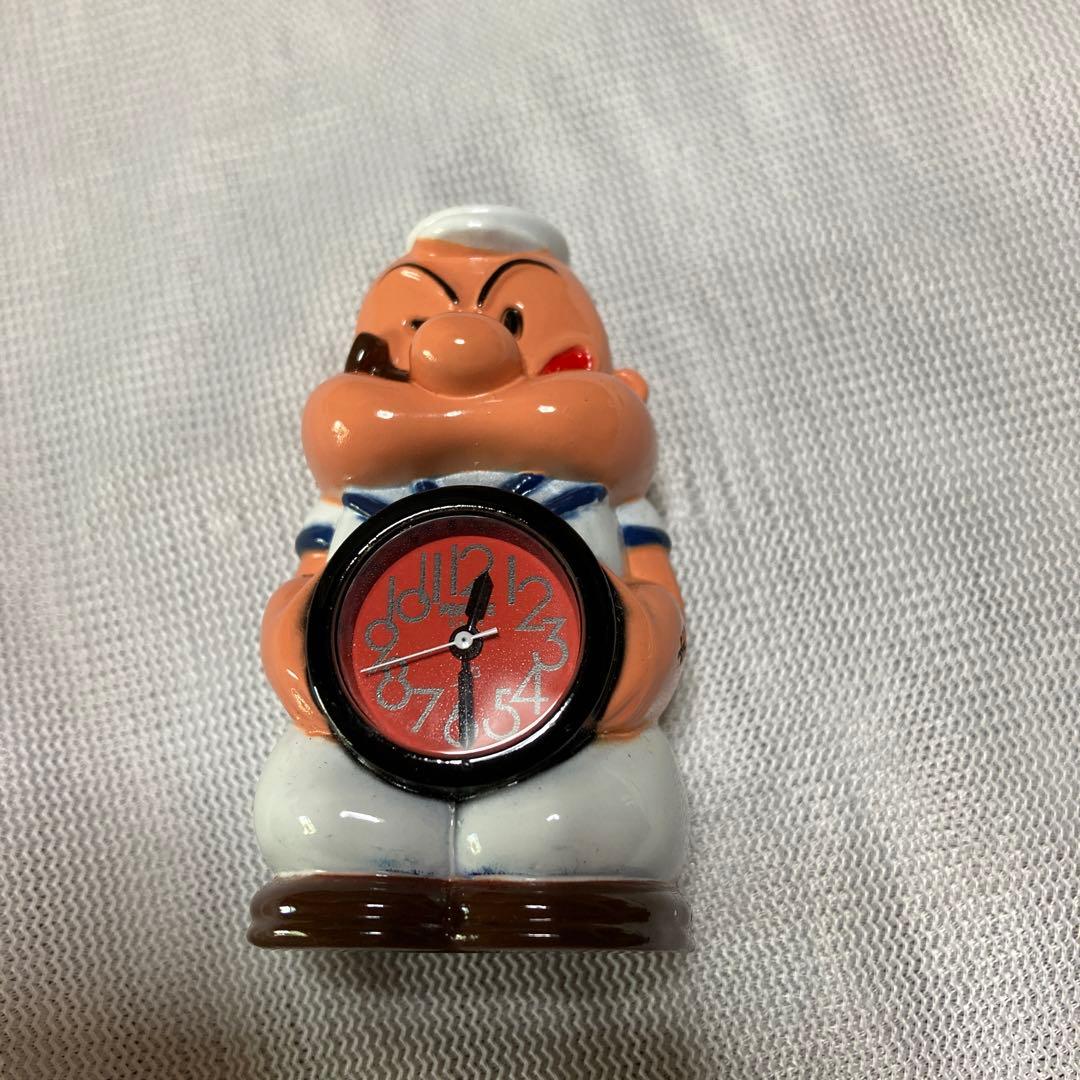 ポパイ　置き時計　時計