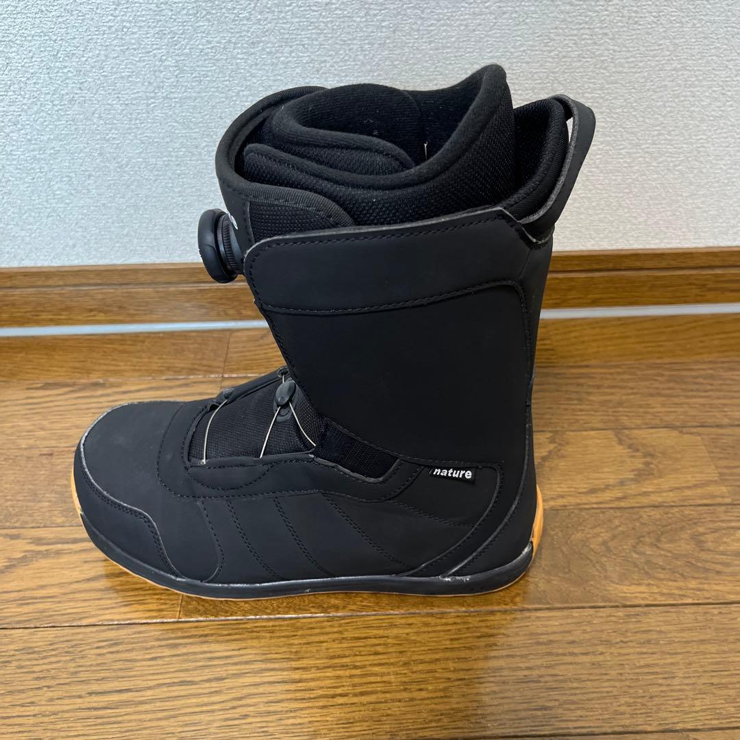 nature スノーボードブーツ ブラック　26.5センチ