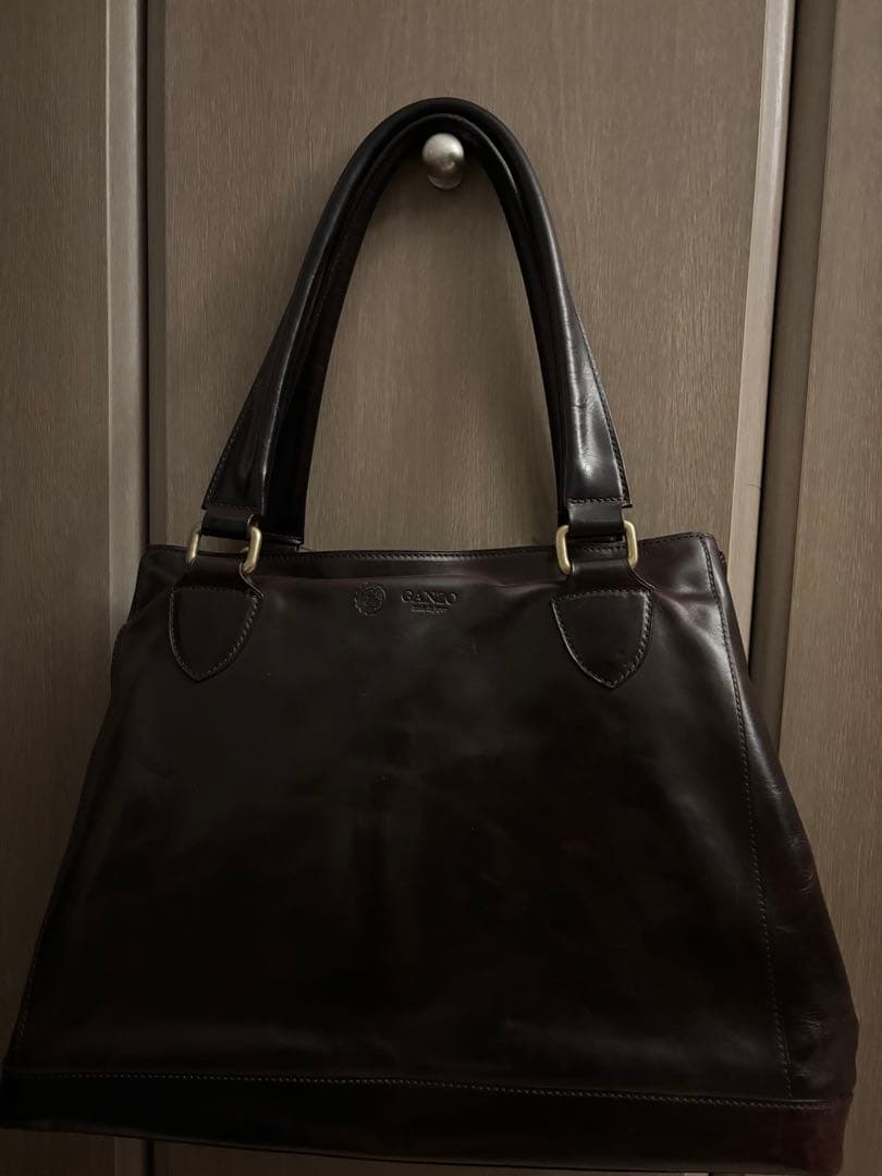 ガンゾGANZO オープントートＧＵＤ　バーガンディ