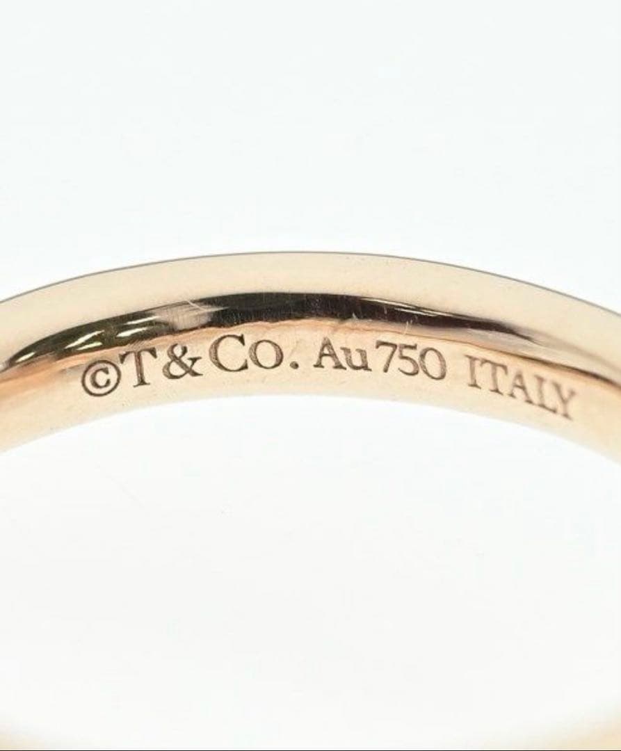 Tiffany & Co. ティファニー　Tワンリング　8号【新品仕上げ済】