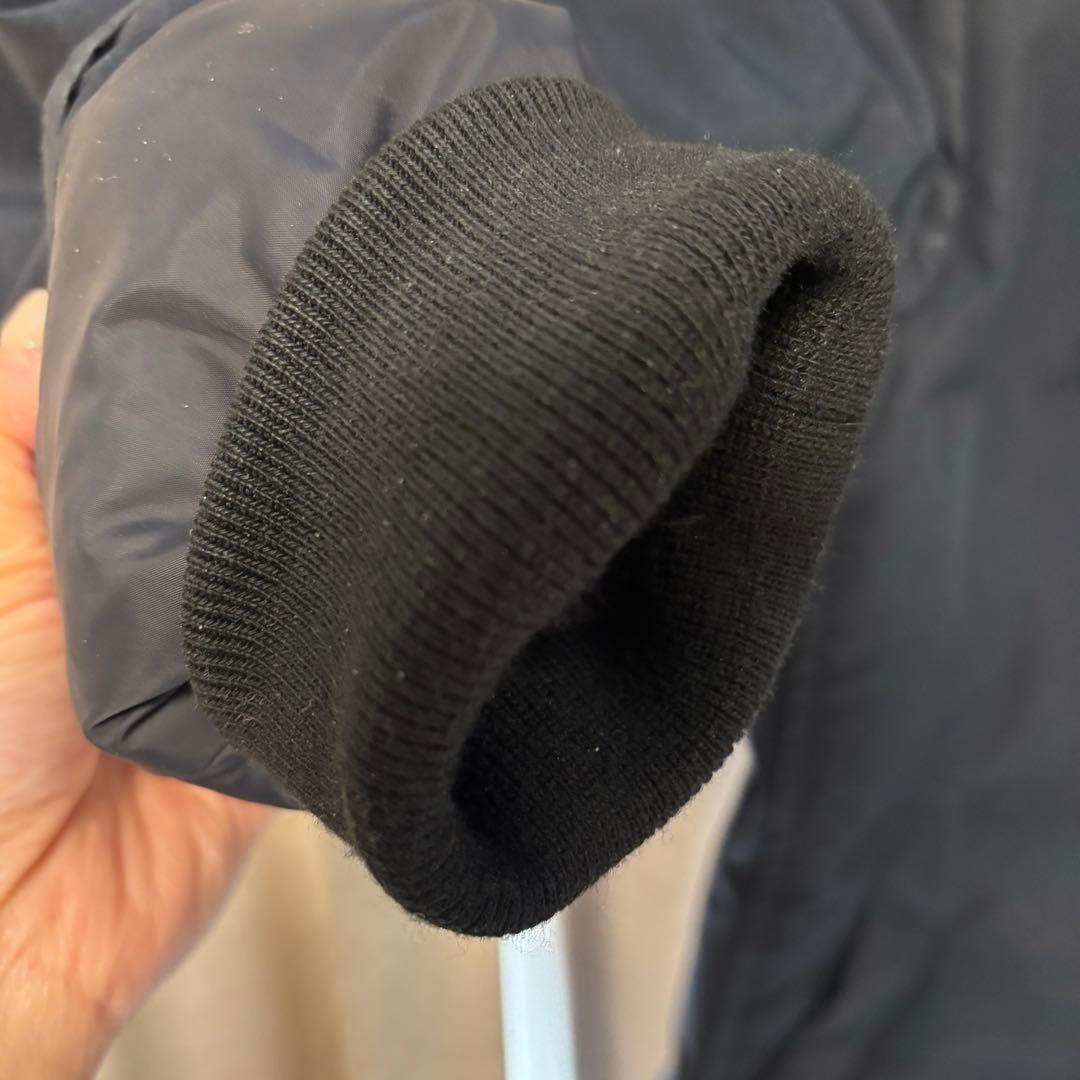 DANTON レディースロングダウン ネイビー 36