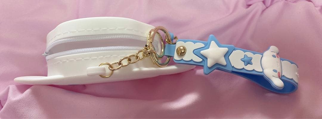 ★シナモロール腕時計⑤【箱／特典3点】ZGOサンリオ海外限定アナログデジタル両式