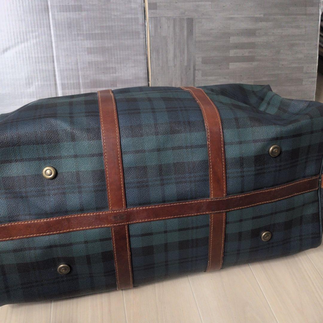 ラルフローレン ポロ チェック ボストンバッグ ショルダーバッグ