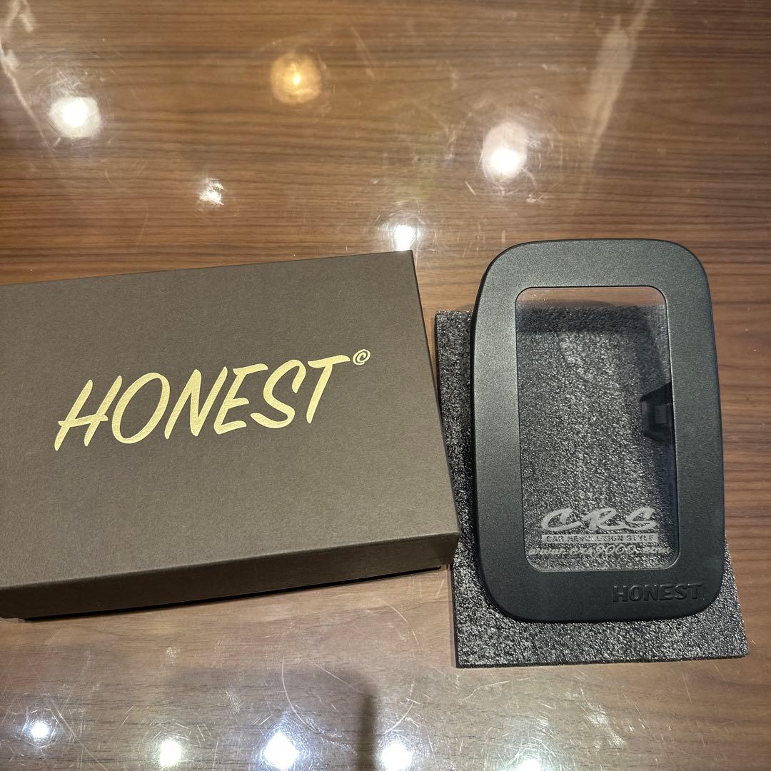 給油口カバー HONEST ガラスリッド CRSロゴ