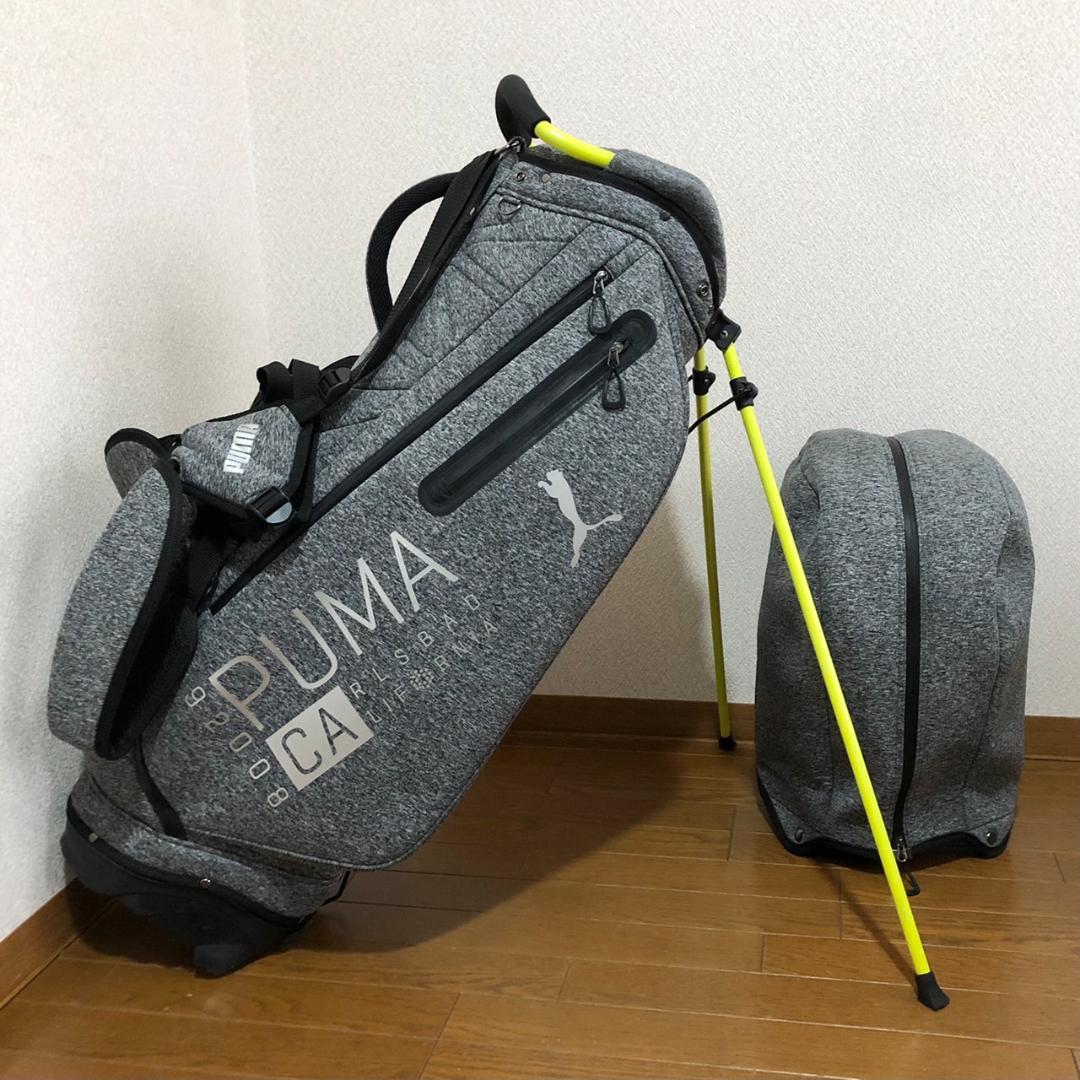 【希少・完売】　PUMA CA プーマ ゴルフ キャディバッグ スタンド