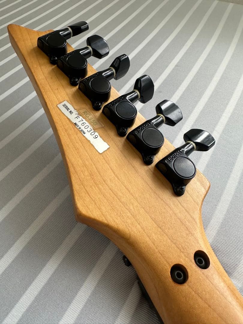超美品 1987 Ibanez RG550 ローズウッド指板 ブラック