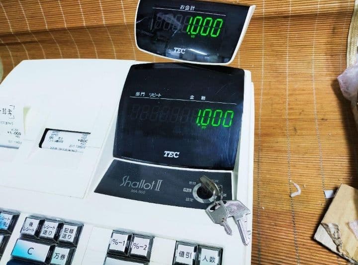 テックレジスター　MA-500　ツインプリンター　人気機種　100667