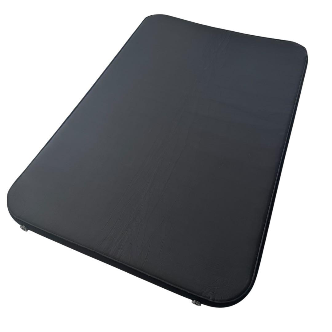 美品 WAQ リラクシングキャンプマット ダブル 10cm ブラック