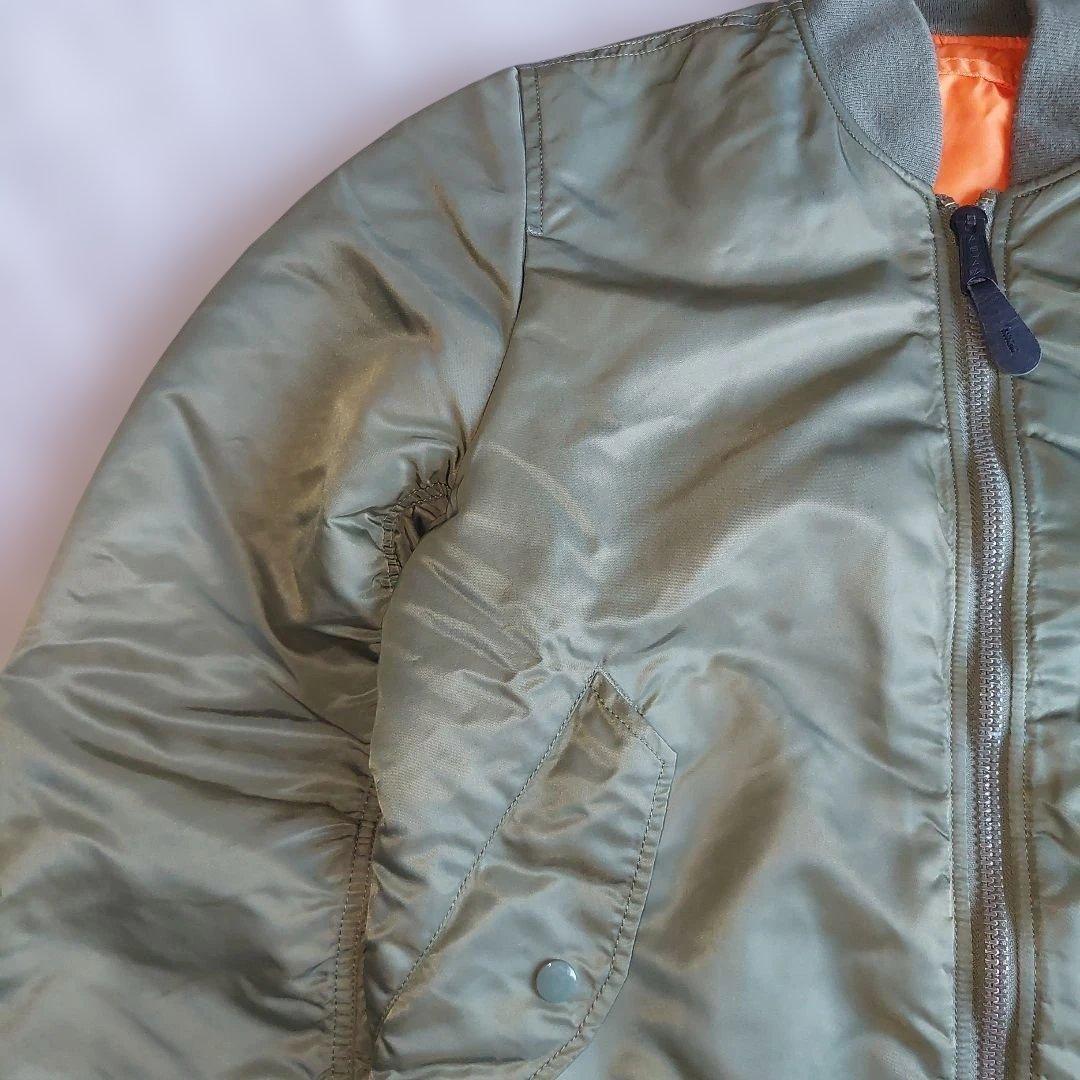 極美品 現行 ALPHA INDUSTRIES MA-1 フライトジャケット M