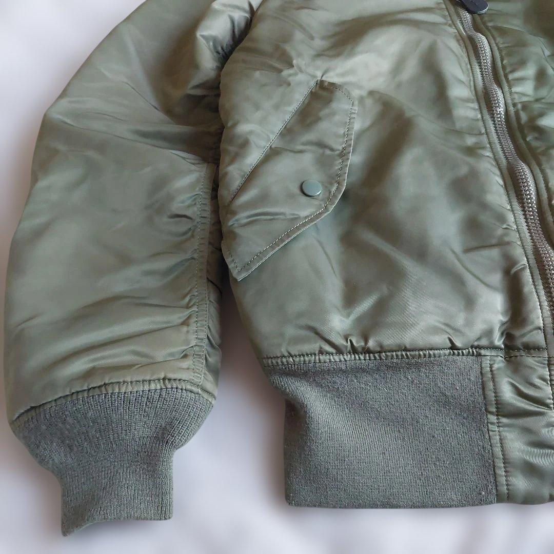 極美品 現行 ALPHA INDUSTRIES MA-1 フライトジャケット M