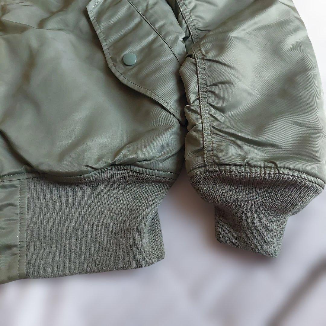 極美品 現行 ALPHA INDUSTRIES MA-1 フライトジャケット M
