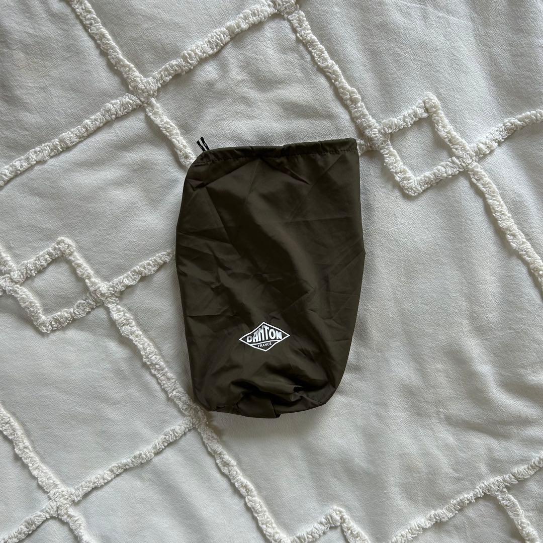 DANTON/ダントン　インナーダウン クルーネックダウンジャケット　カーキ　M