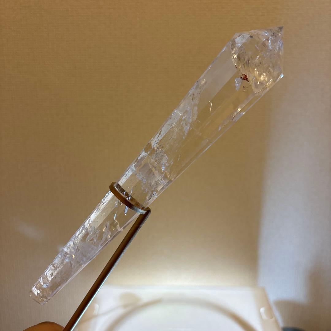 水晶12面カット♡ポイント♡ワンド♡No.2505