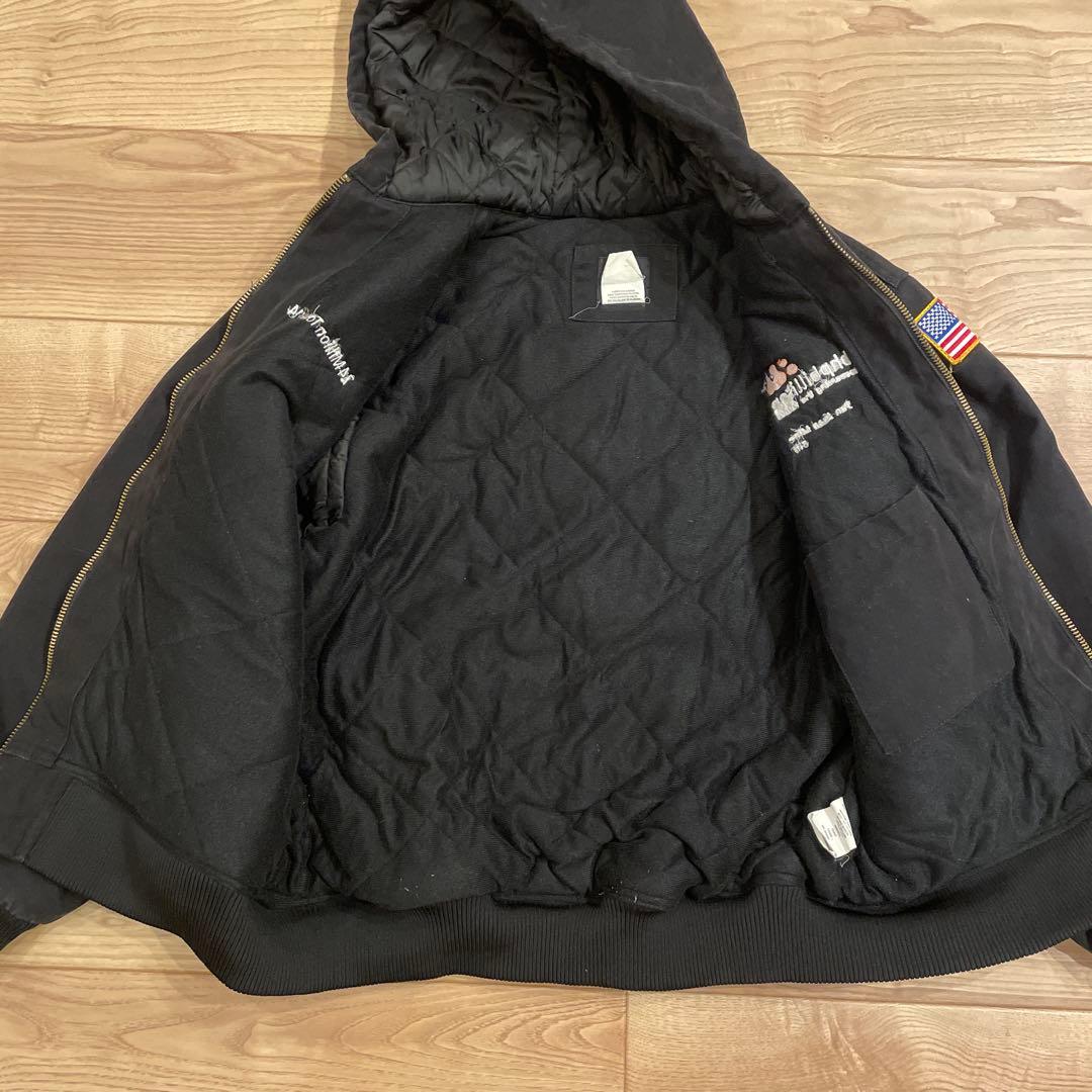 Dickies アクティブジャケット ダックジャケット 企業ロゴcarhartt