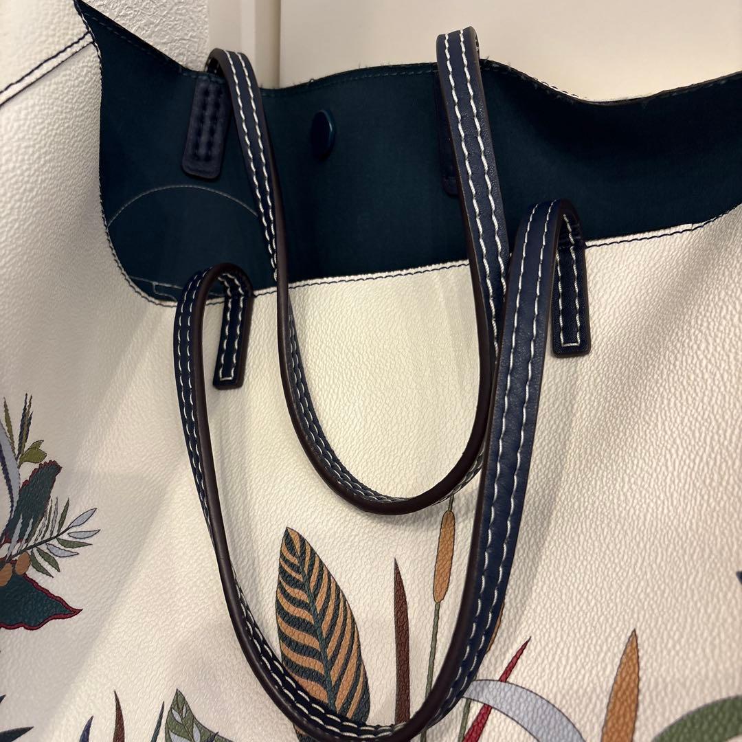 トリーバーチ　ボタニカル　トートバッグ 大容量