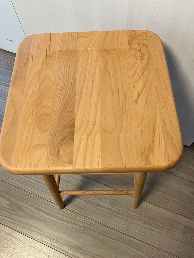 MOMO NATURAL MOCHA WOOD STOOL Lサイズ