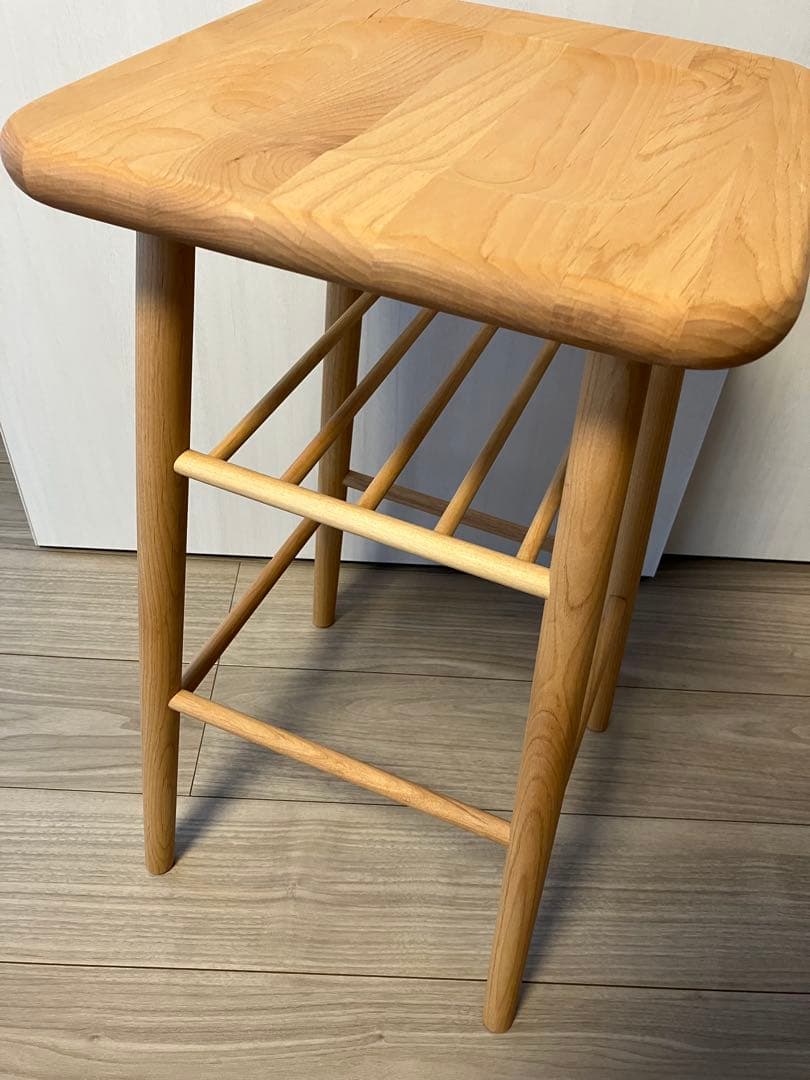 MOMO NATURAL MOCHA WOOD STOOL Lサイズ