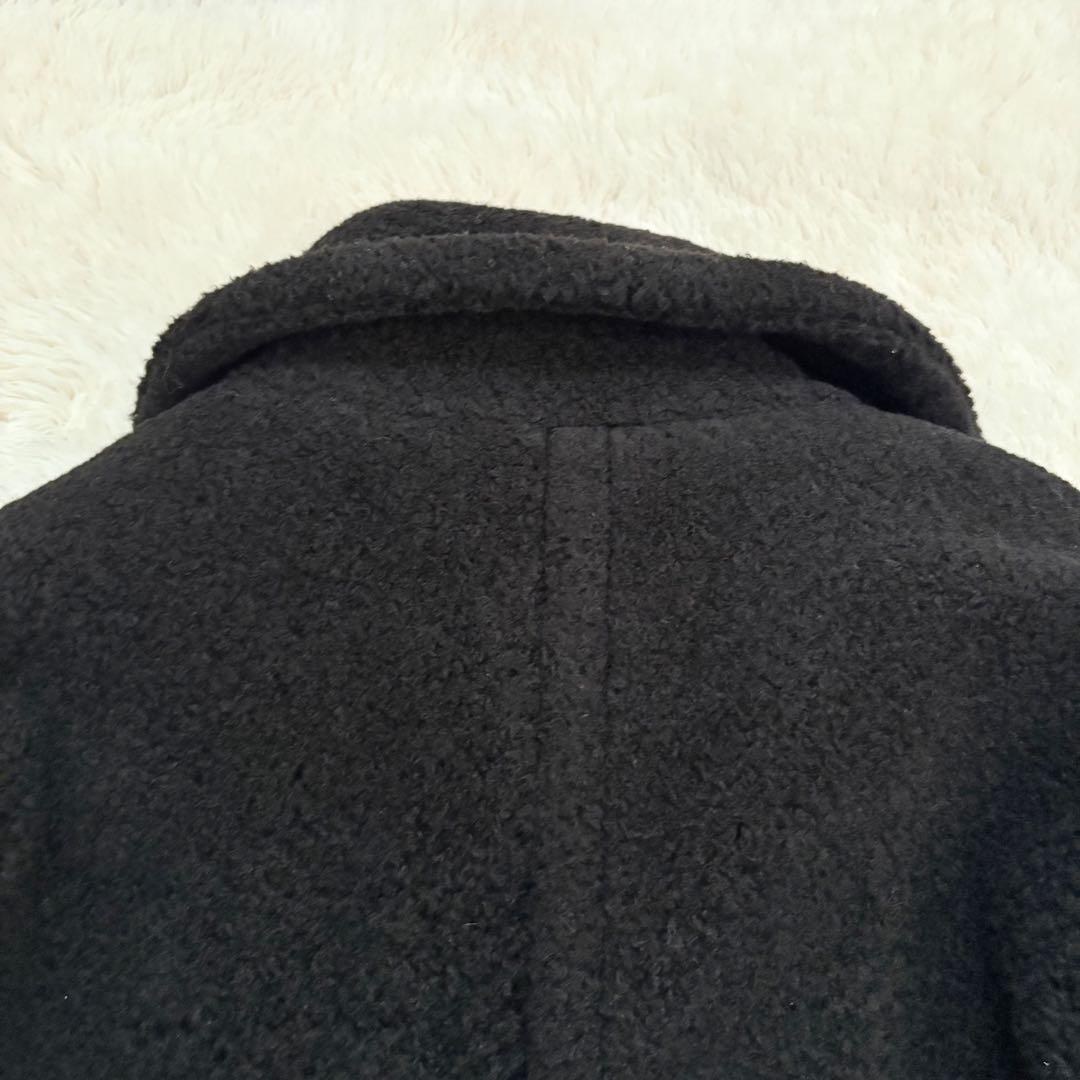 23AW✨定価4.8万✨フレームワーク　WOOLブレンドボアコート　ロングコート