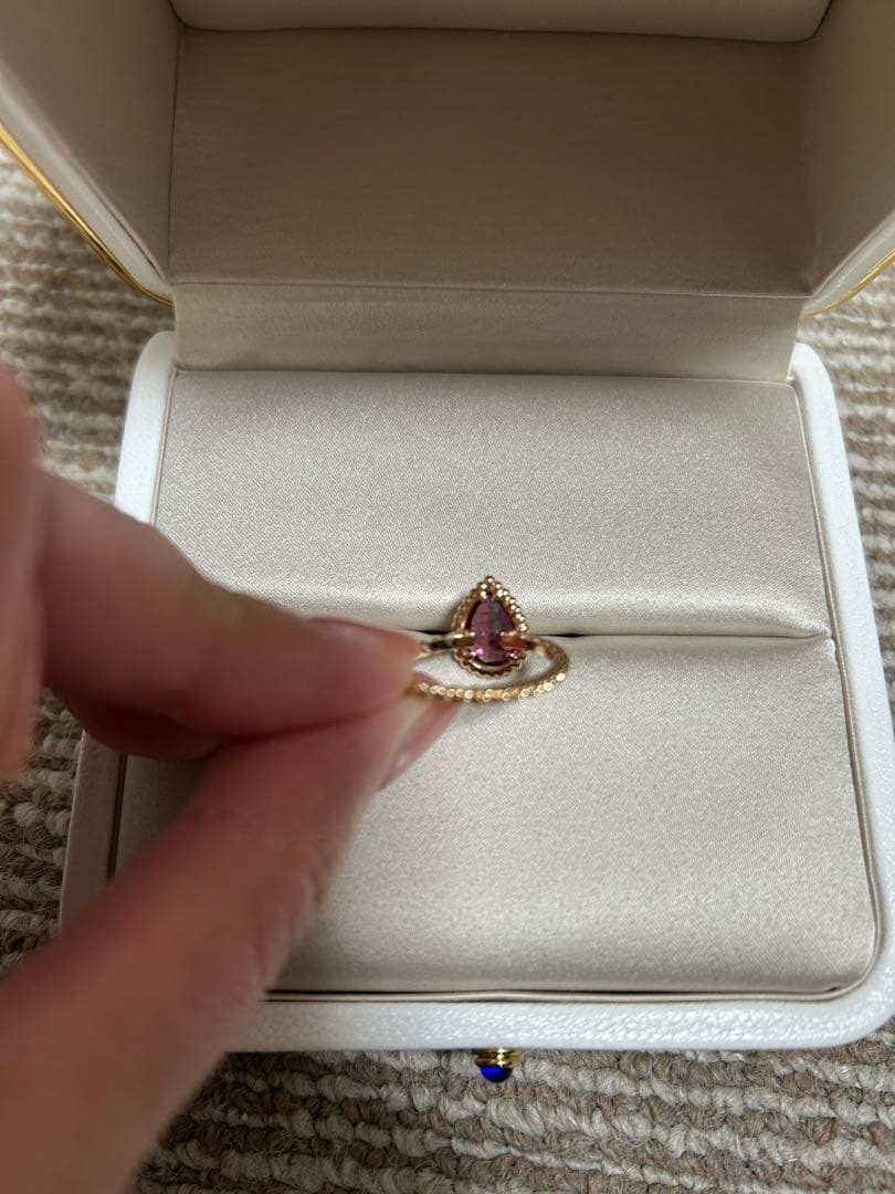 BOUCHERON セルパンボエム　ロードライトガーネット 52(12号)