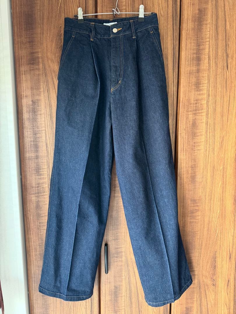 【超美品】MY WEAKNESS Denim Wide Pants サイズ 25
