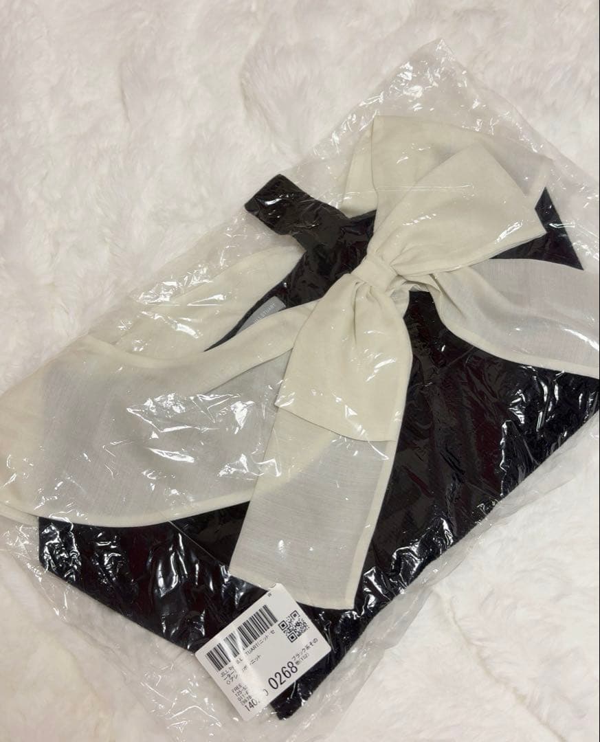 JILLbyJILLSTUART アシメリボンニット