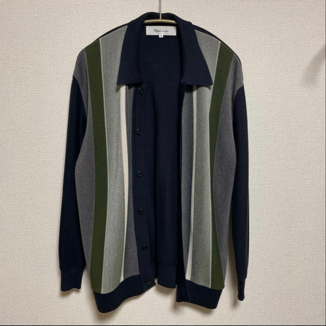 トップス Time is on LINKS FRONT PANEL