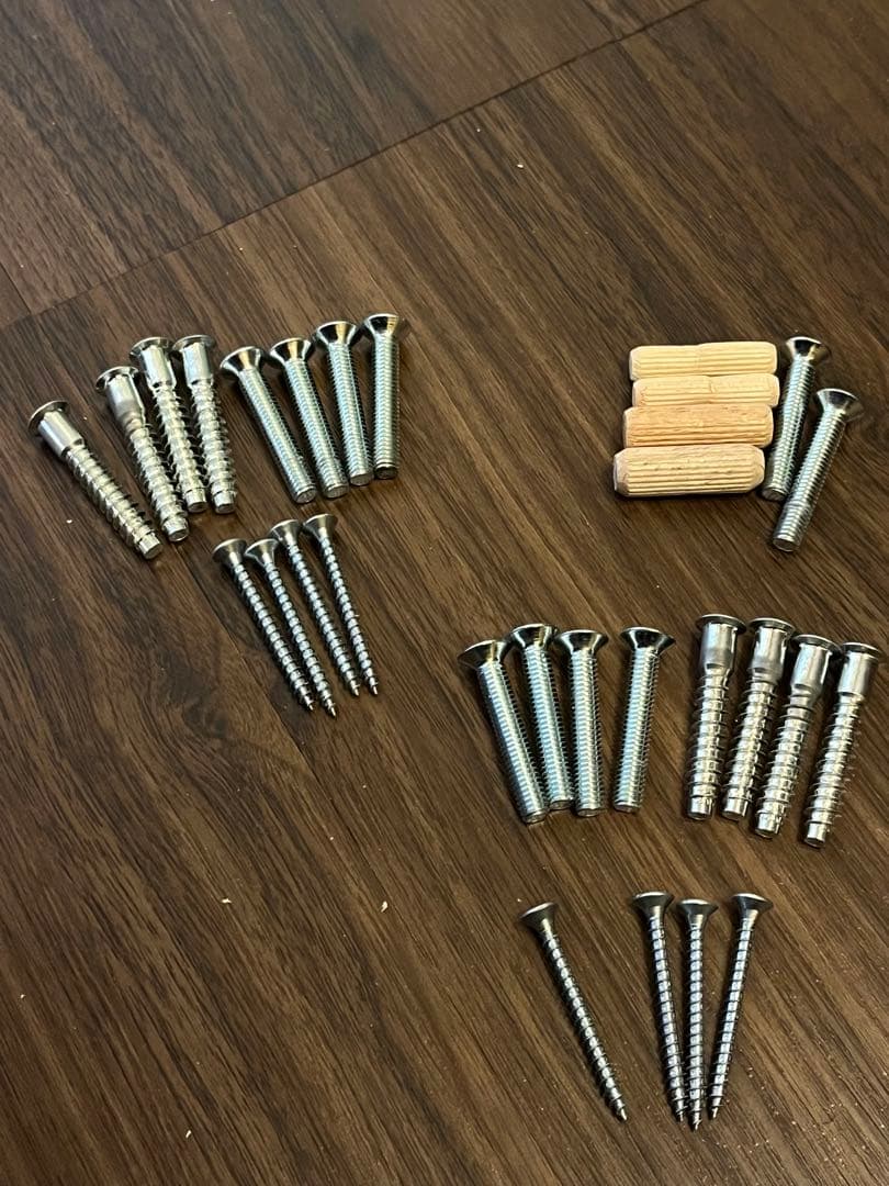 IKEA木製テーブル 3点セット