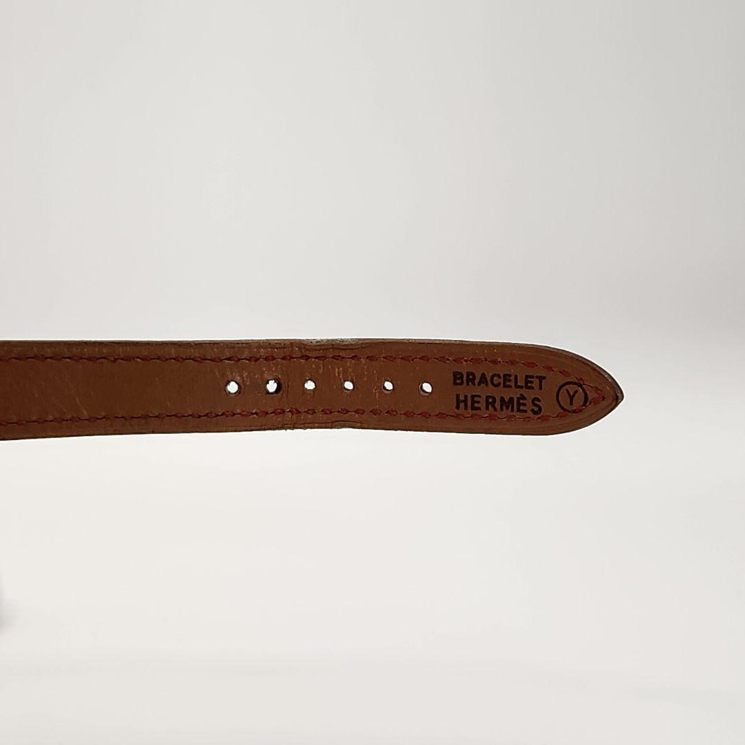OH済/HERMES エルメス ケリーウォッチ ボルドー × ゴールド