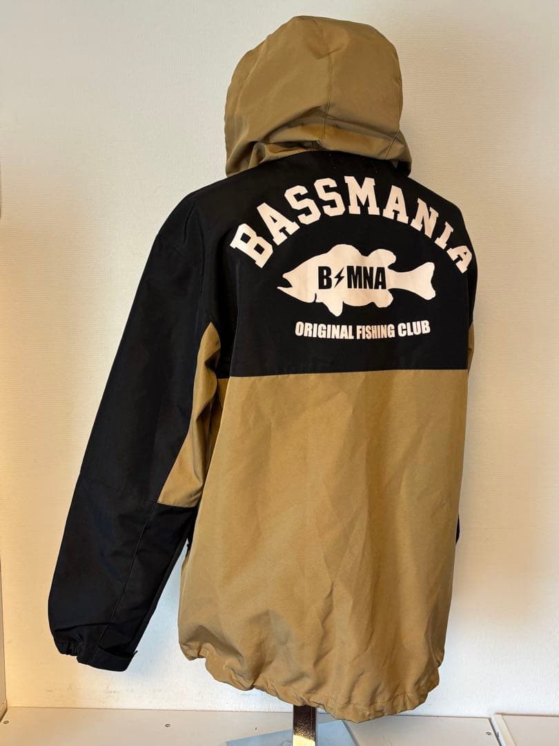 BASSMANIA/フィッシング/ジャケット/マウンテンパーカー/バス釣り/良品