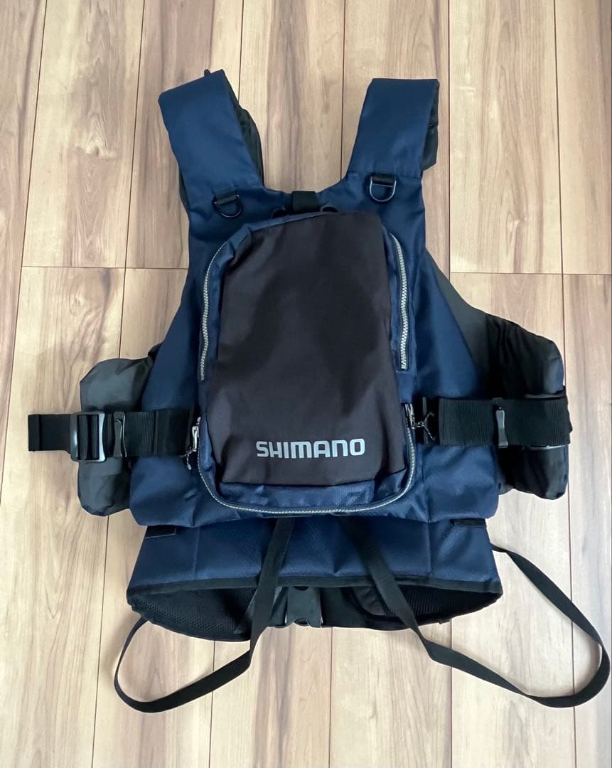 SHIMANO シマノ フローティングベスト サーフベスト 使用2回　美品