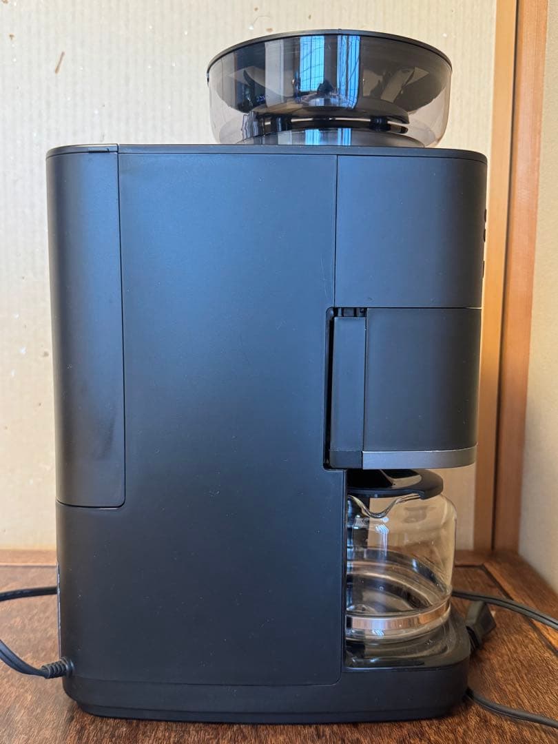 美品　シロカ コーン式全自動コーヒーメーカー カフェばこPRO SC-C251